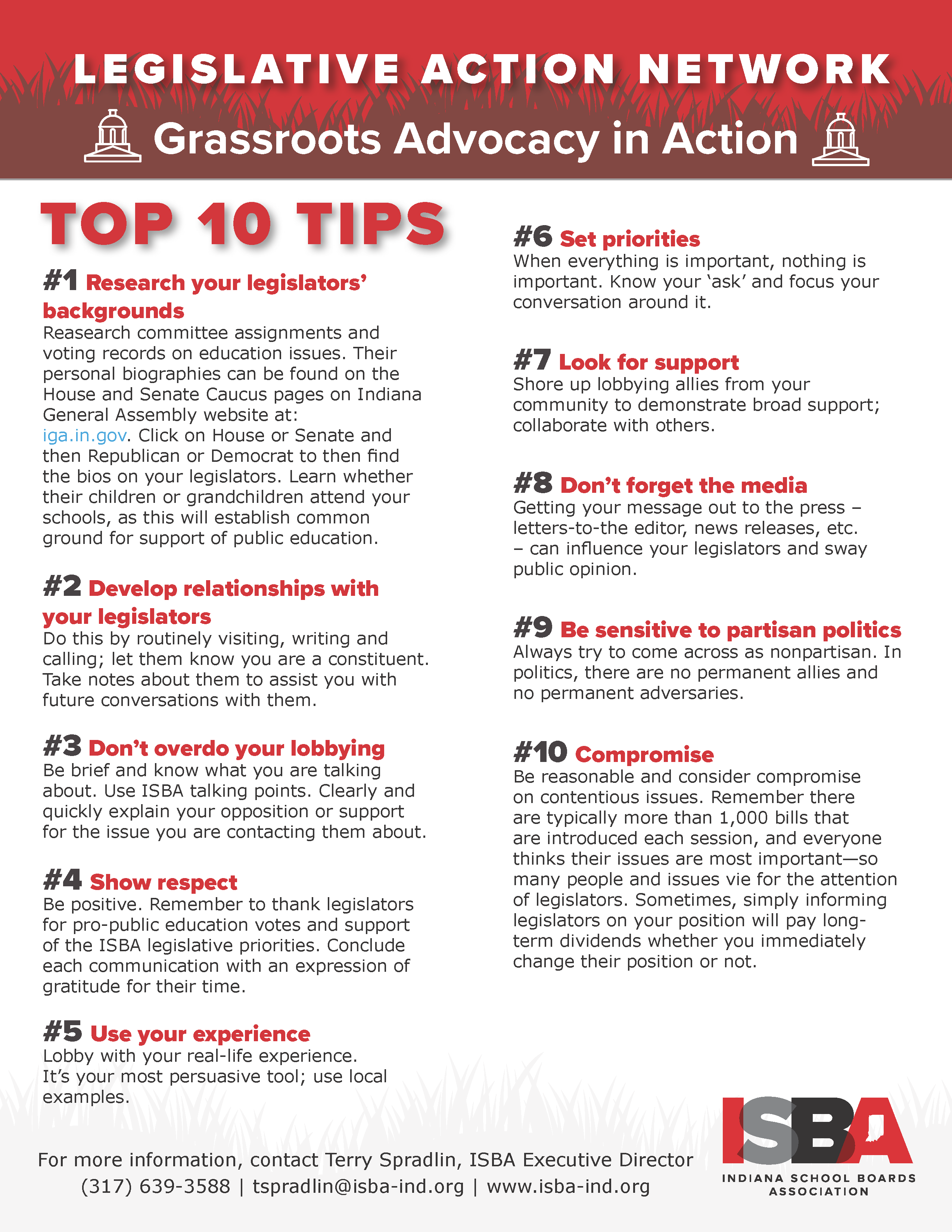 Advocacy top ten tips preview